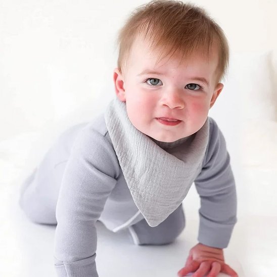 Bavoir bandana | Coton Bio - Reve de maman