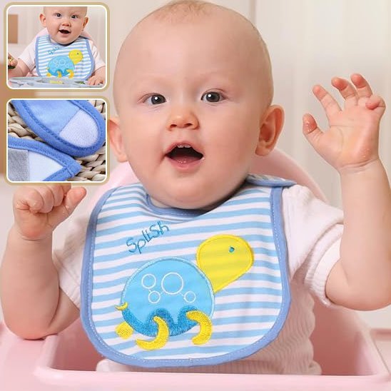 Bavoir bébé | Imperméable Ajustable - Reve de maman