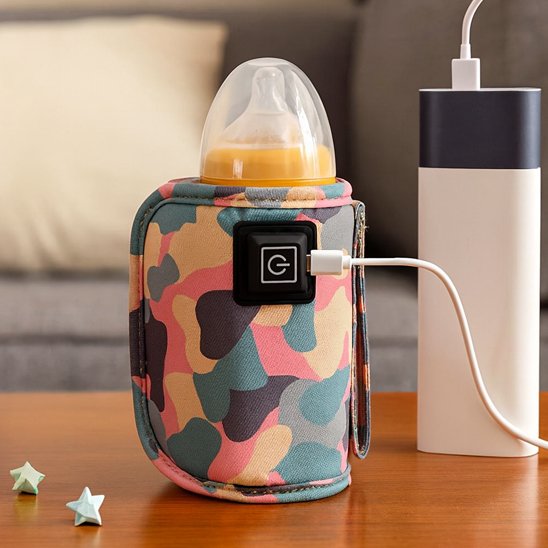 Recharge le chauffe biberon avec son cable