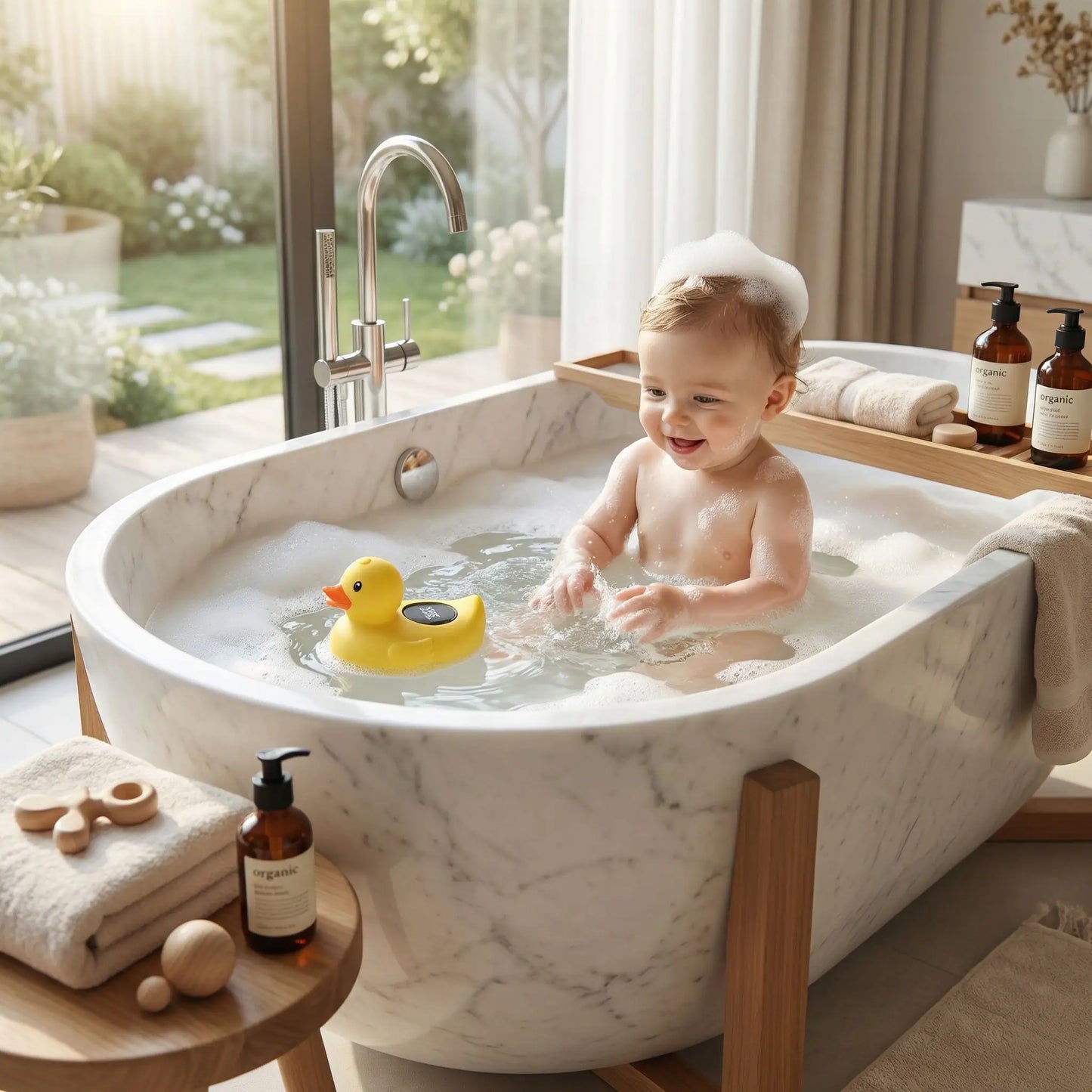 Thermomètre de bain bebe
