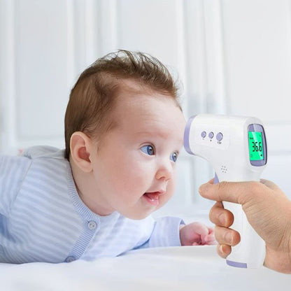 Thermometre Frontale avec bebe joyeux