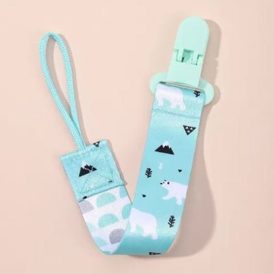 attache tetine bleu ciel