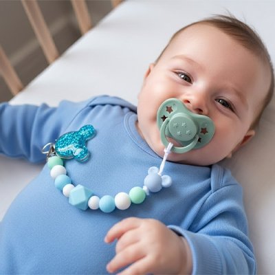 Attache tétine | Sécurité Stylée - Reve de maman