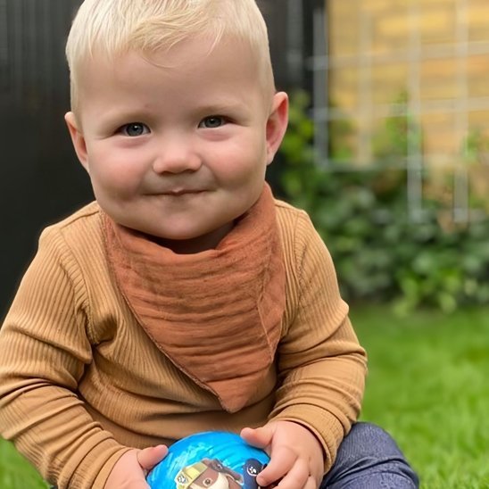 Bavoir bandana | Coton Bio - Reve de maman