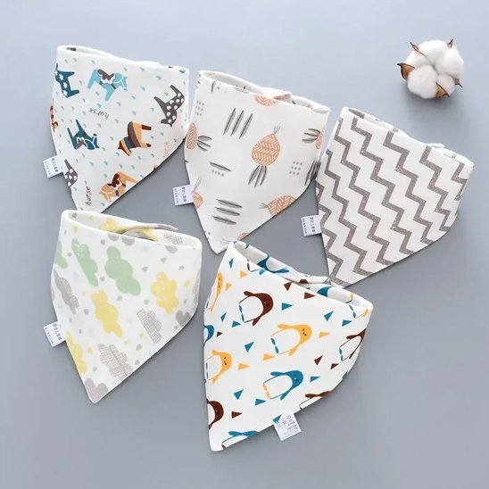 Bavoir bandana | Tendance Absorbant - Reve de maman