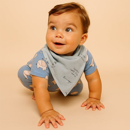 Bavoir bandana | Tendance Absorbant - Reve de maman