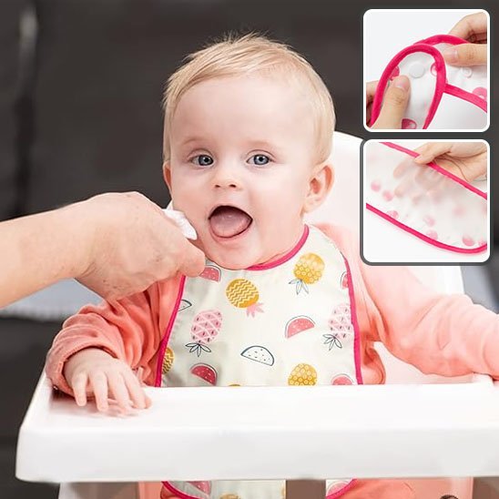 Bavoir bébé | Ajustable - Reve de maman