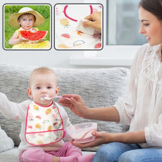 Bavoir bébé | Ajustable - Reve de maman