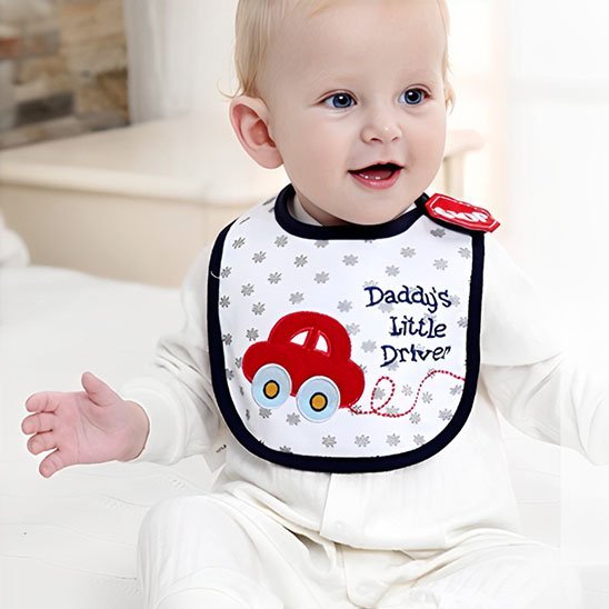 Bavoir bébé | Imperméable Ajustable - Reve de maman