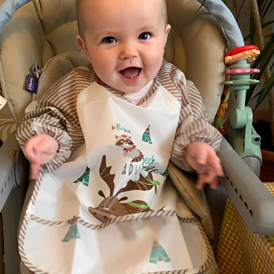 Bavoir bébé | UltraAbsorb - Reve de maman