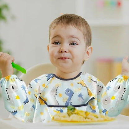 Bavoir manche longue | ImpermaConfort - Reve de maman