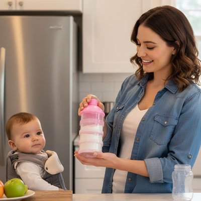 Boite doseuse lait | Nomad - Reve de maman