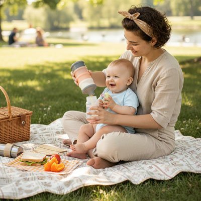 Boite doseuse lait | Nomade - Reve de maman