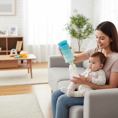 Boite doseuse lait | Nomade - Reve de maman