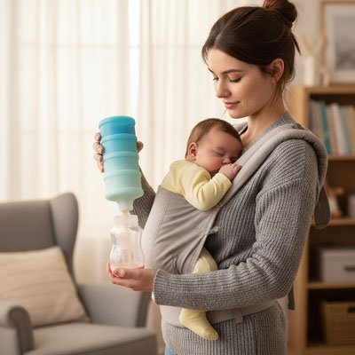 Boite doseuse lait | Nomade - Reve de maman