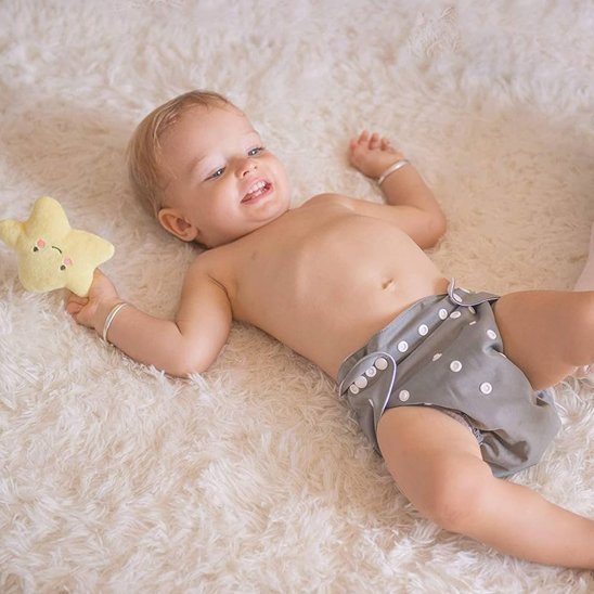 Couche lavable pour bébé | Écologique - Reve de maman