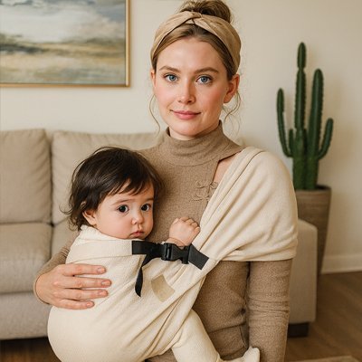 Echarpe de portage | Confort Adaptable - Reve de maman