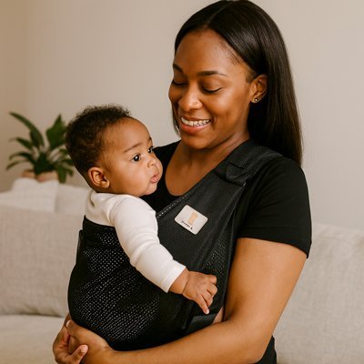 Echarpe de portage | Confort Adaptable - Reve de maman