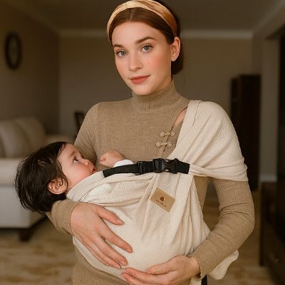 Echarpe de portage | Confort Adaptable - Reve de maman