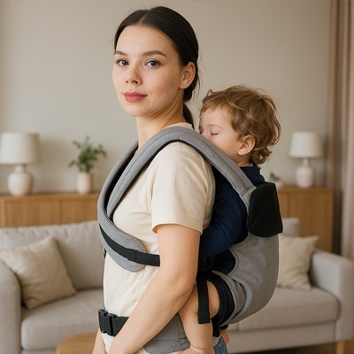 Porte bébé physiologique | Ergonomfort - Reve de maman